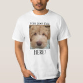 Je honden zien hier een wit T-shirt (Voorkant)