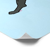 Je hondenbord omsluiten, tekst toevoegen, poster (Hoek)