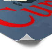 Je hondenbord vastklemmen, poster (Hoek)