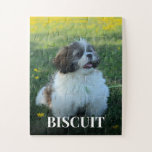 Je hondnaam Foto Aangepaste puppy Legpuzzel<br><div class="desc">Pas dit puzzel aan met uw favoriete foto van uw huisdier (hond,  kat,  enz.). Een leuk cadeau voor het hondenliefhebber,  kattenliefje. Het is een welkome wens om hun huisdier in puzzelvorm met een speciaal afbeelding te zien.</div>
