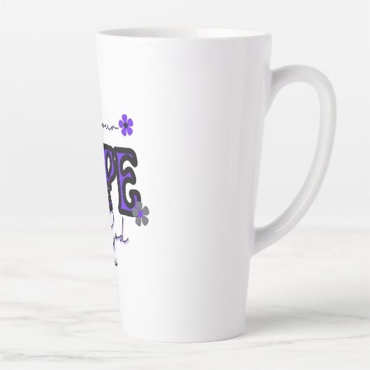 Je hoop in God Latte Mok (Rechts)