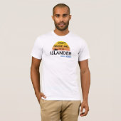 Je hoort bij dit strand, en dit bewijst het! t-shirt (Voorkant volledig)