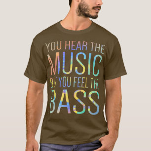 Je hoort de muziek, maar je voelt de gitaar Gu T-shirt