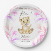 Je hoort me 1 oktober. papieren bordje (Voorkant)