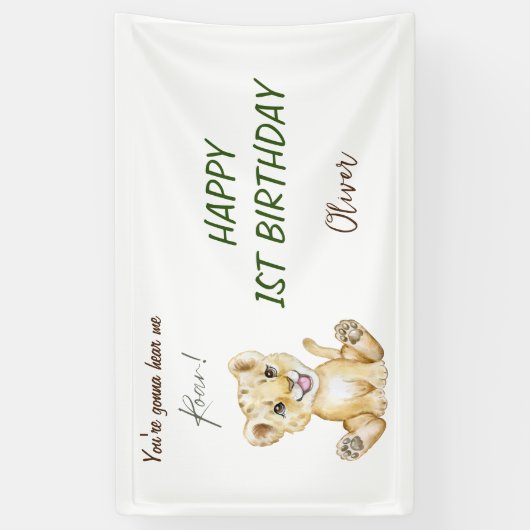 Je hoort me 1 oktober. spandoek (Verticaal)