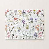 Je hoort tussen de wilde bloemen legpuzzel (Horizontaal)