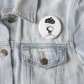 Je houden is hard ronde button 5,7 cm (In situ)
