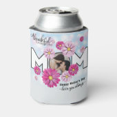 Je houdt altijd van mam Moederdag foto Blikjeskoeler (Blikje Achterkant)