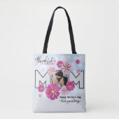 Je houdt altijd van mam Moederdag foto Tote Bag (Voorkant)