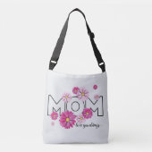 Je houdt altijd van mama, Moederdag Crossbody Tas (Voorkant)