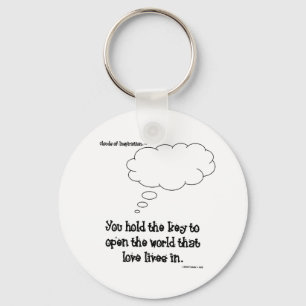 Je houdt de sleutel tot liefde (sleutelhanger) sleutelhanger