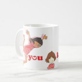 Je houdt ervan koffiemok (Voorkant links)