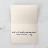 Je houdt mijn hart tegen feestdagen kaart (Binnen)