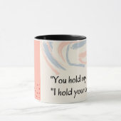 Je houdt mijn hart vast, ik hou je koffie vast | K Mok (Midden)