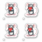 Je houdt mijn hart vast sticker (Voorkant)