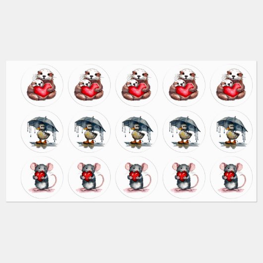 Je houdt mijn hartetiketten vast labels (Vel)