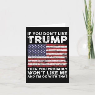 Je houdt niet van Trump dan zal je me waarschijnli Kaart