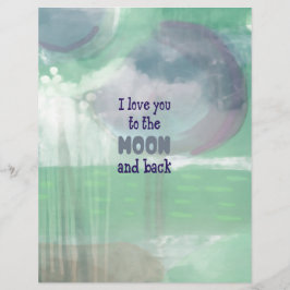 Je houdt van de maan en de rug