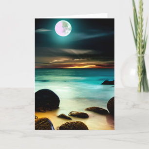 Je houdt van de maan en de rug kaart