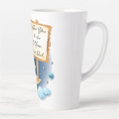 Je houdt van de maan en de rug latte mok (Rechts)