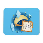 Je houdt van de maan en de rug magneet (Horizontaal)