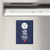 Je houdt van de maan en de rug magneet (Insitu (Vaatwasser))