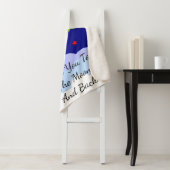 Je houdt van de maan en de rug sherpa deken (In situ)