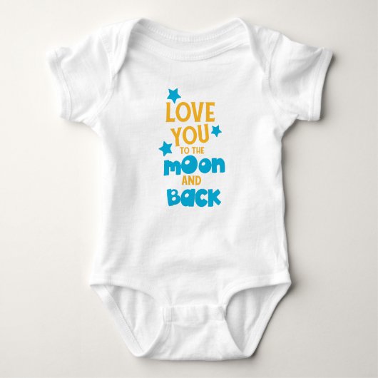 Je houdt van de maan en de rug, sterren romper (Voorkant)