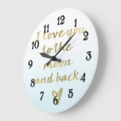 Je houdt van de maan Gold Grote Klok (Hoek)