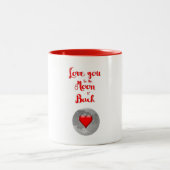 Je houdt van de Moon & Back Mok (Center)