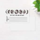 Je houdt van de Moon Gift Kaart (Bureau)