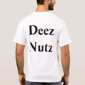 Je houdt van Deez Nutz T-shirt (Achterkant)