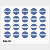 Je houdt van deze grappige Facebook Ronde Sticker (Vel)