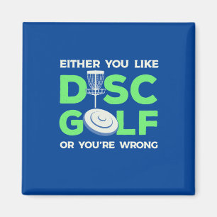 Je houdt van Disk Golf Magneet