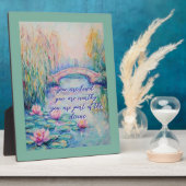 Je houdt van impressionisme fotoplaat (Zijkant)