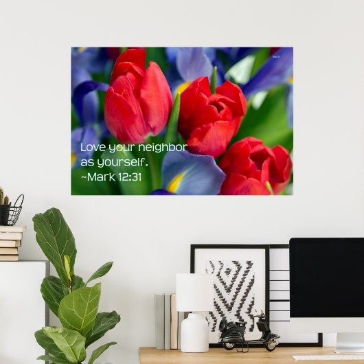 Je houdt van je groep als jezelf poster (Thuiskantoor)