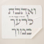 Je houdt van je groep als jezelf sherpa deken (Voorkant (horizontaal))