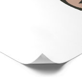 Je houdt van je mama Planet Earth Denk aan een gro Poster (Hoek)