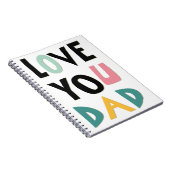 Je houdt van je vader Notitieboek (Rechterzijde)