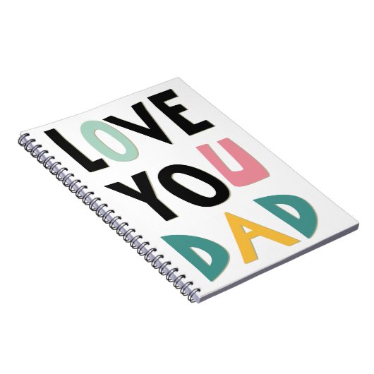 Je houdt van je vader Notitieboek (Rechterzijde)