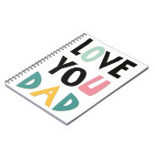 Je houdt van je vader Notitieboek (Linkerzijde)