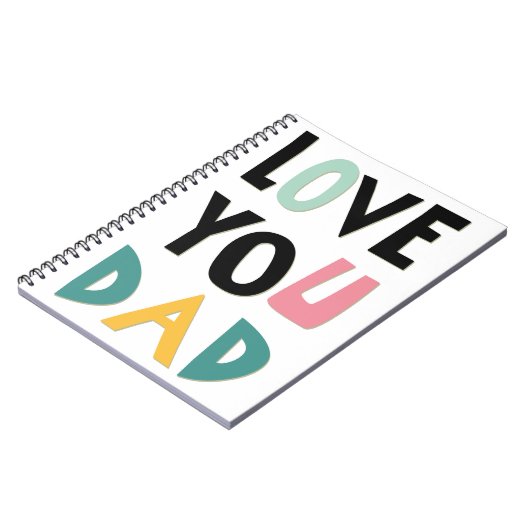 Je houdt van je vader Notitieboek (Linkerzijde)