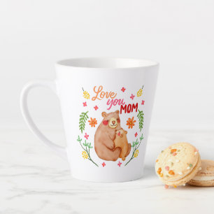 Je houdt van mama - Beer van mama en Moederdag van Latte Mok