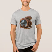 Je houdt van octopus Tri-Blend shirt (Voorkant)
