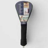 Je houdt van Ruff en Back 3 Foto Slate Blue Golfheadcover (Voorkant)