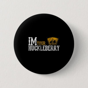 Je Huckleberry Gecrashte Vintage Filmcitaat Ronde Button 5,7 Cm