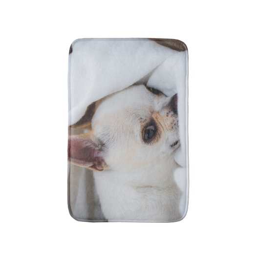 Je huisdier hond puppy aangepaste foto chihuahua badmat (Voorkant Verticaal)