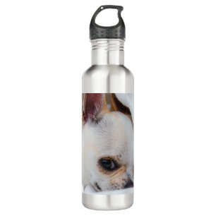 Je huisdier hond puppy aangepaste foto chihuahua waterfles 