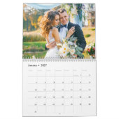 Je huwelijksfoto's kalender (Jan 2027)