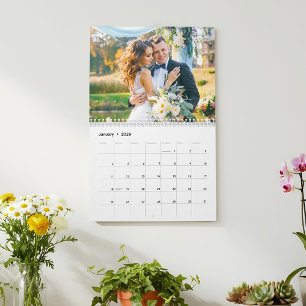 Je huwelijksfoto's kalender